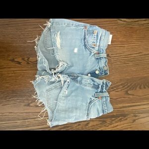 Levi jean shorts